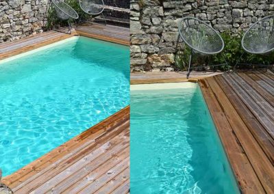 Lézardière, piscine